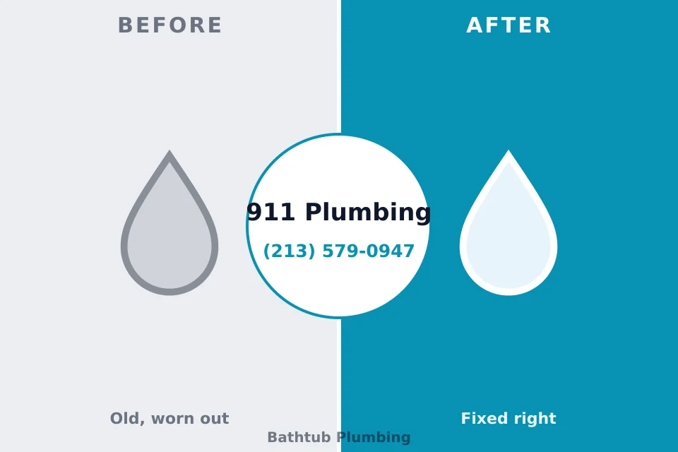 Before and after: plumbing repair Gibbon, NE
